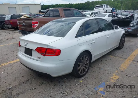 2010 Audi A4 2.0T Premium from USA, damaged, VIN WAUFFAFL5AN030127